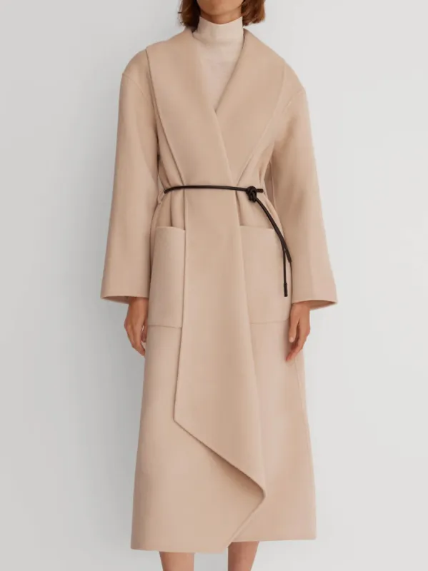 MORRISON FALLS WOOL COAT sold by Yeltuor