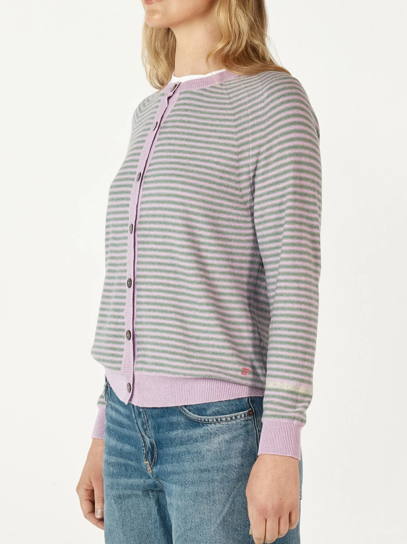 ZAKET & PLOVER ESSENTIAL STRIPE CARDI sold by Yeltuor product image thumbnail 2