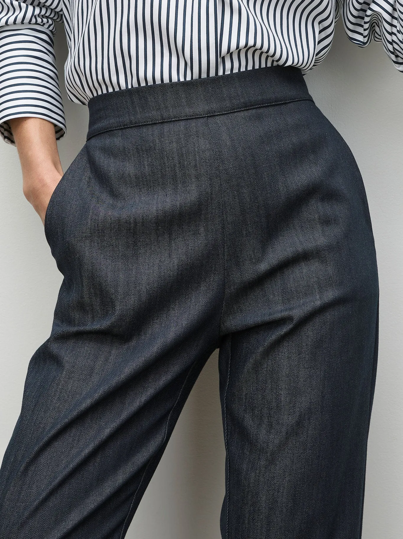 MELA PURDIE TAPERED FLAT PANT sold by Yeltuor product image thumbnail 2