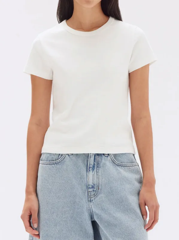 ASSEMBLY LABEL LYLA CAP SLEEVE TEE made by Assembly Label