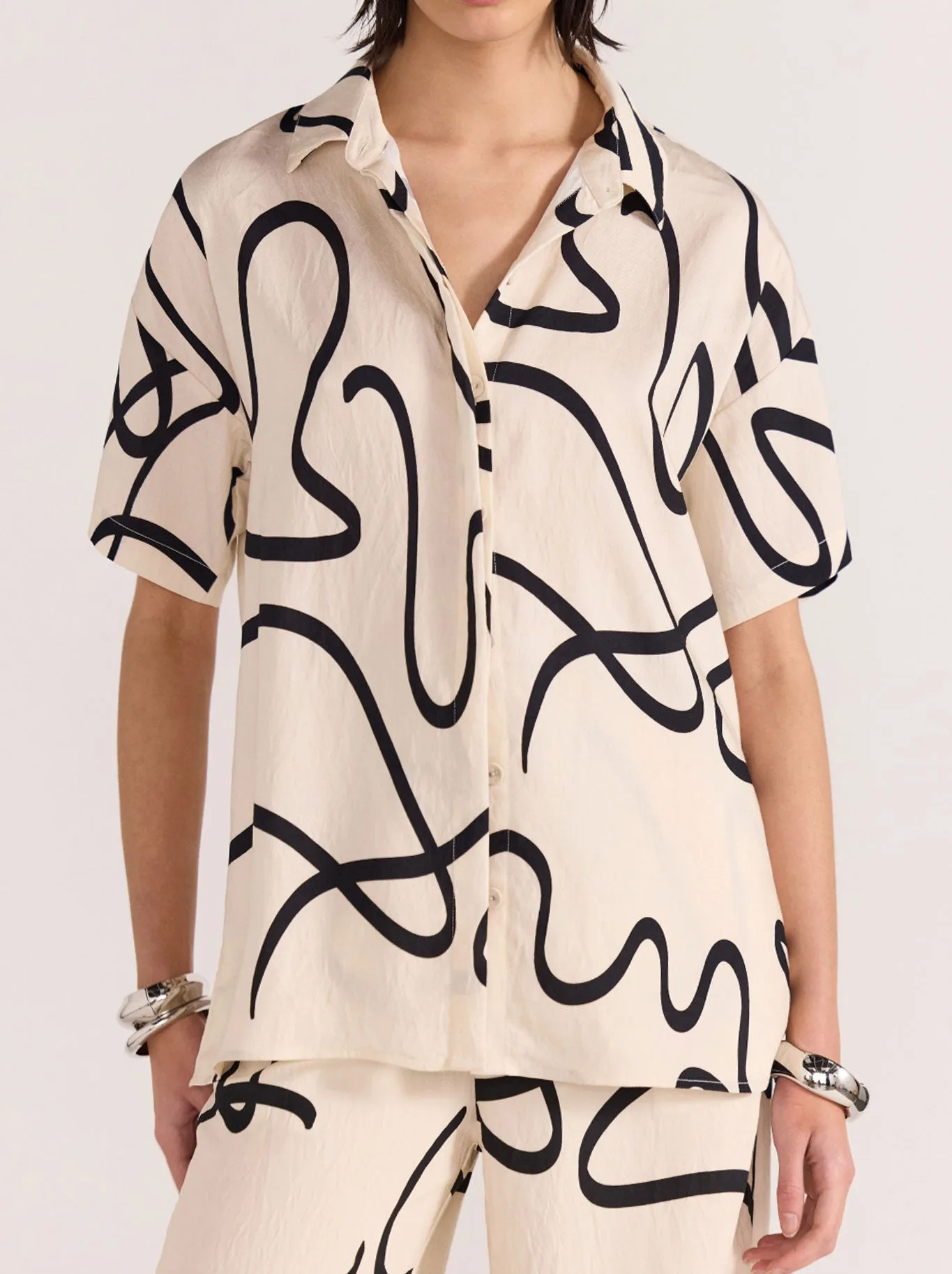 STAPLE THE LABEL ZENITH RESORT SHIRT sold by Yeltuor