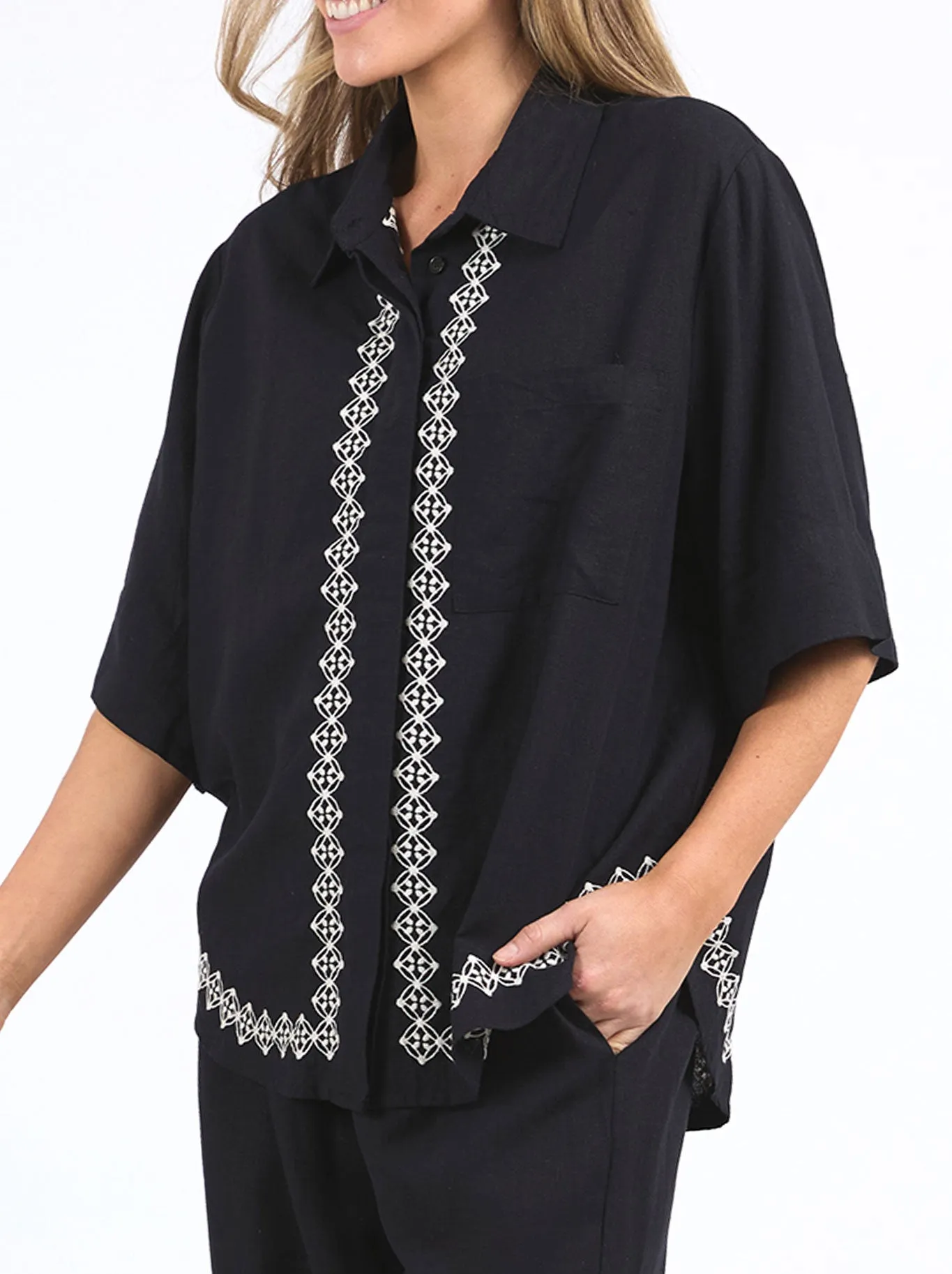 ELM NINA EMBROIDERED SHIRT sold by Yeltuor product image thumbnail 2