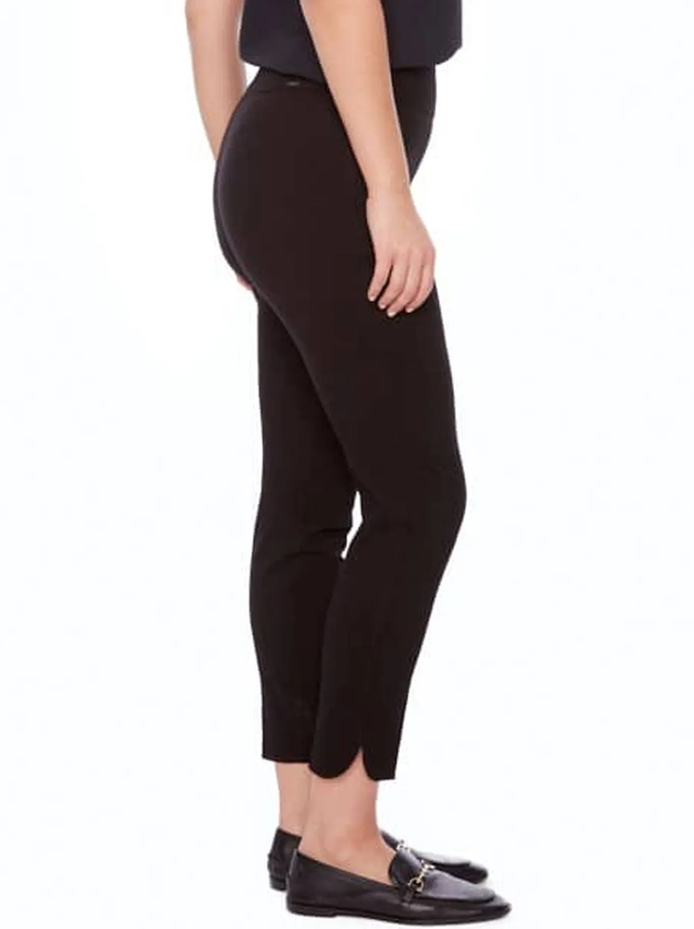 UP! 28" PETAL-SLIT TECHNO ANKLE PANT sold by Yeltuor product image thumbnail 2