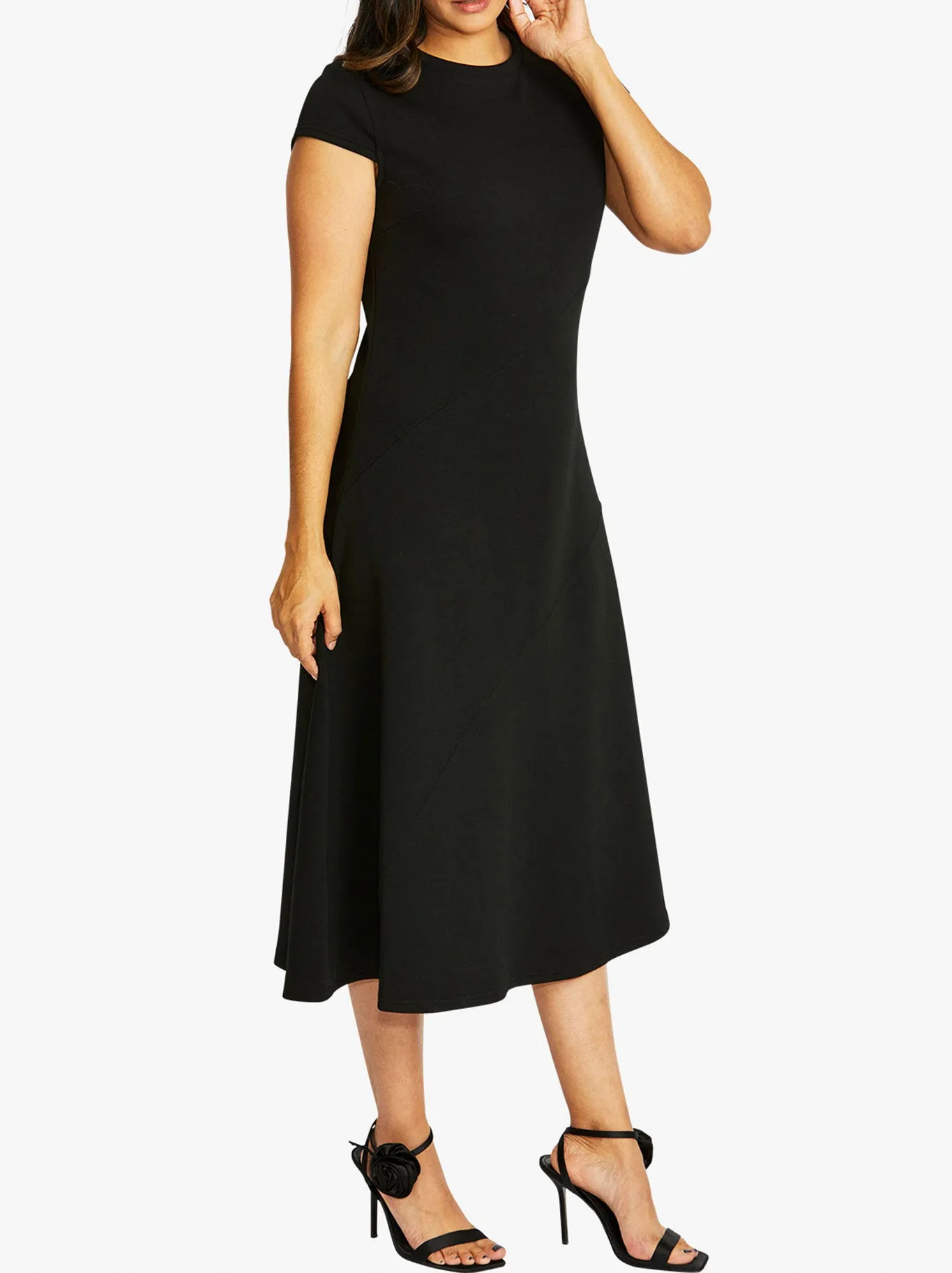 PINGPONG PONTI SEAMLESS DRESS sold by Yeltuor product image thumbnail 2