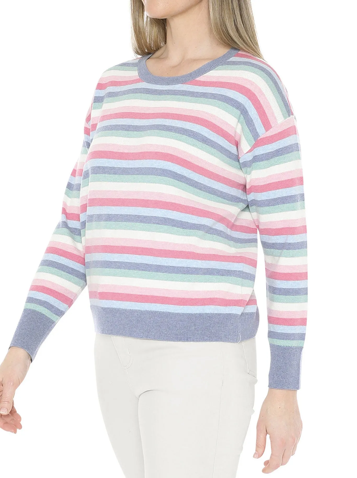JUMP PASTEL STRIPE KNIT sold by Yeltuor product image thumbnail 2