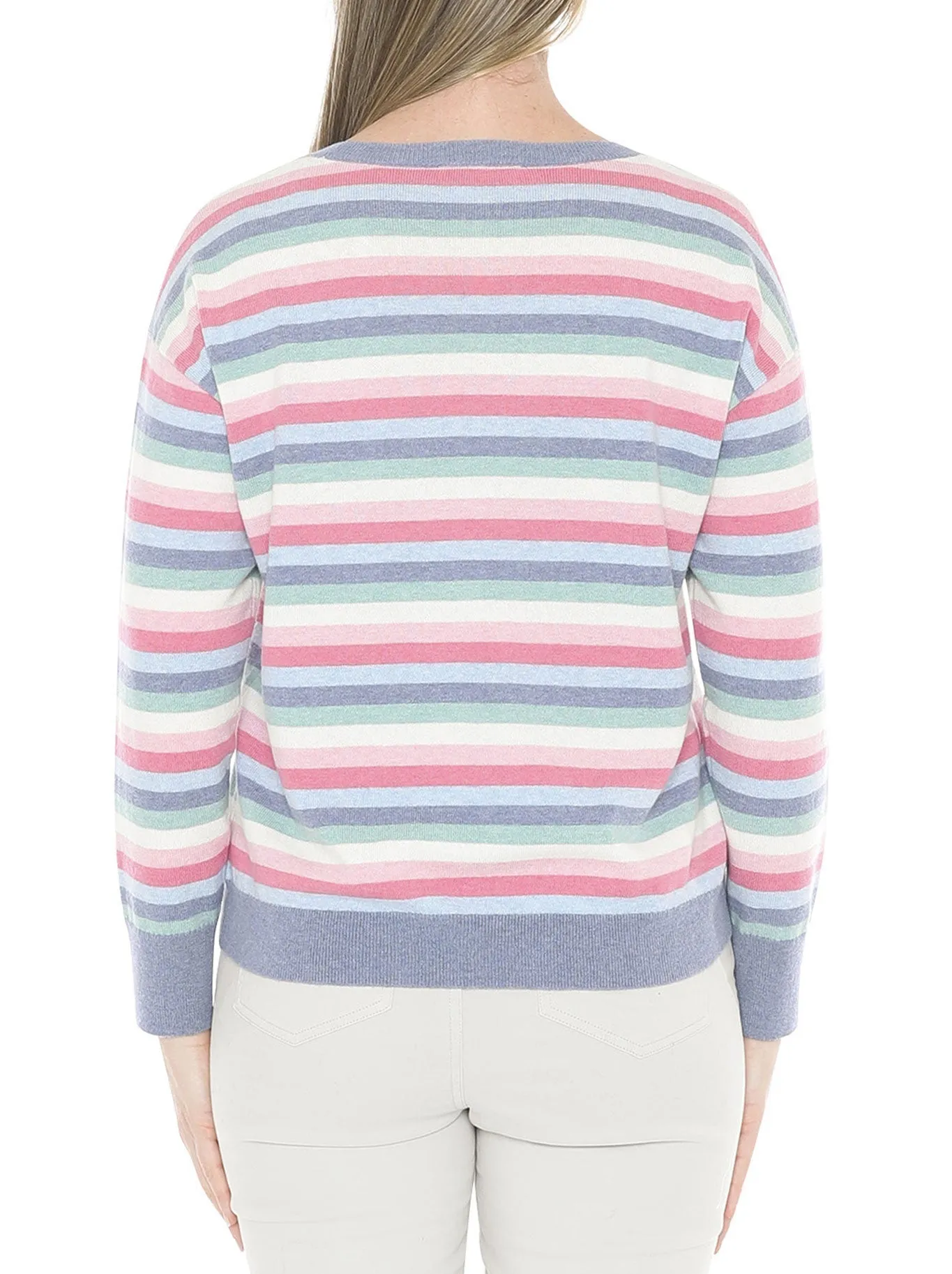 JUMP PASTEL STRIPE KNIT sold by Yeltuor product image thumbnail 3