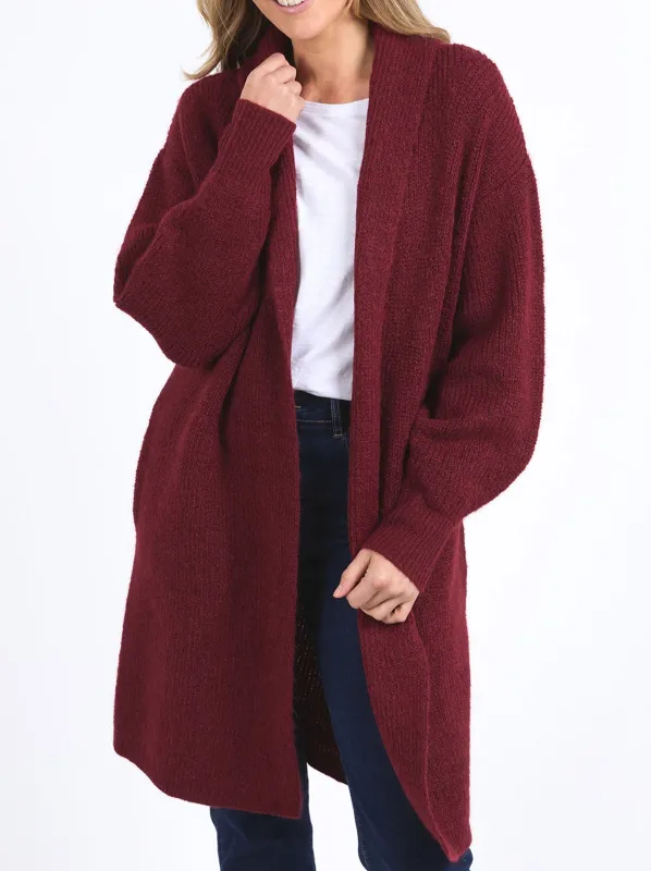 ELM SYLVIE LONGLINE CARDI sold by Yeltuor