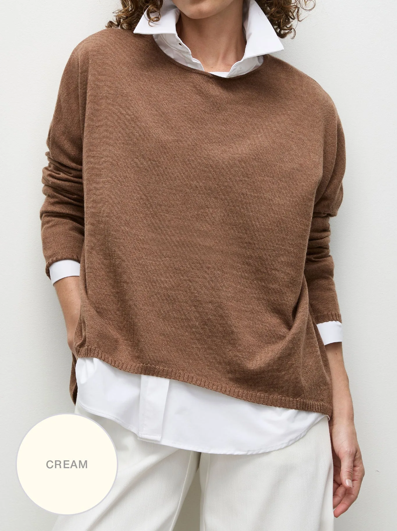 MELA PURDIE ARC KNIT SWEATER sold by Yeltuor product image thumbnail 4