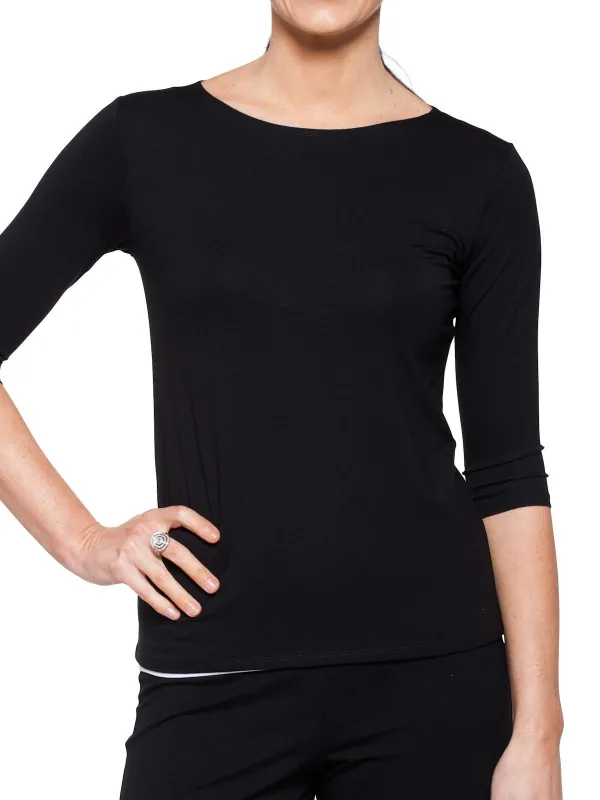 MELA PURDIE BOAT NECK TOP sold by Yeltuor