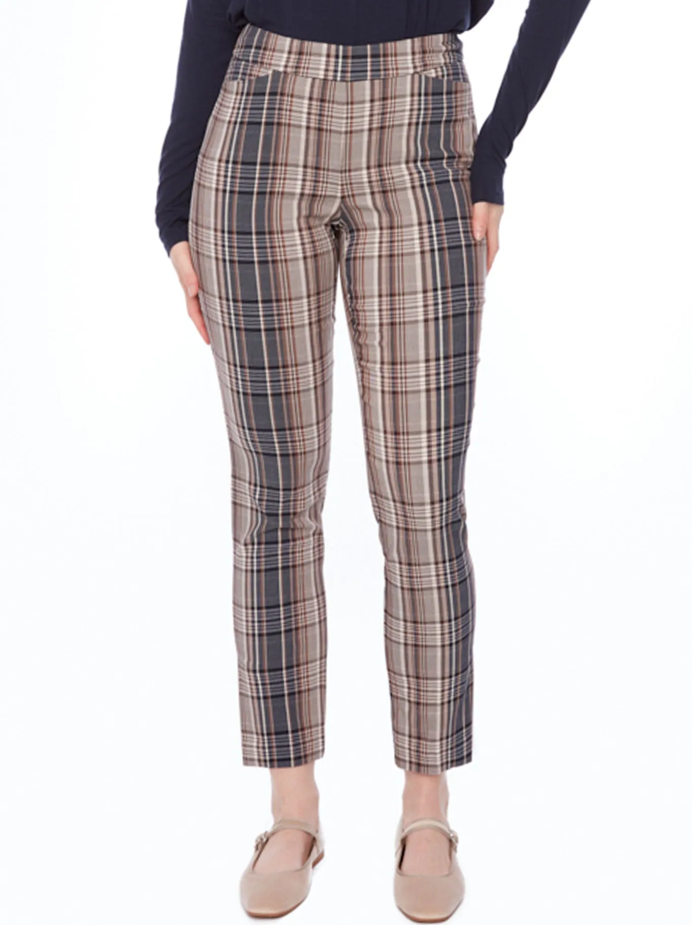 UP! WATERFORD PLAID TECHNO FULL-LENGTH PANT sold by Yeltuor