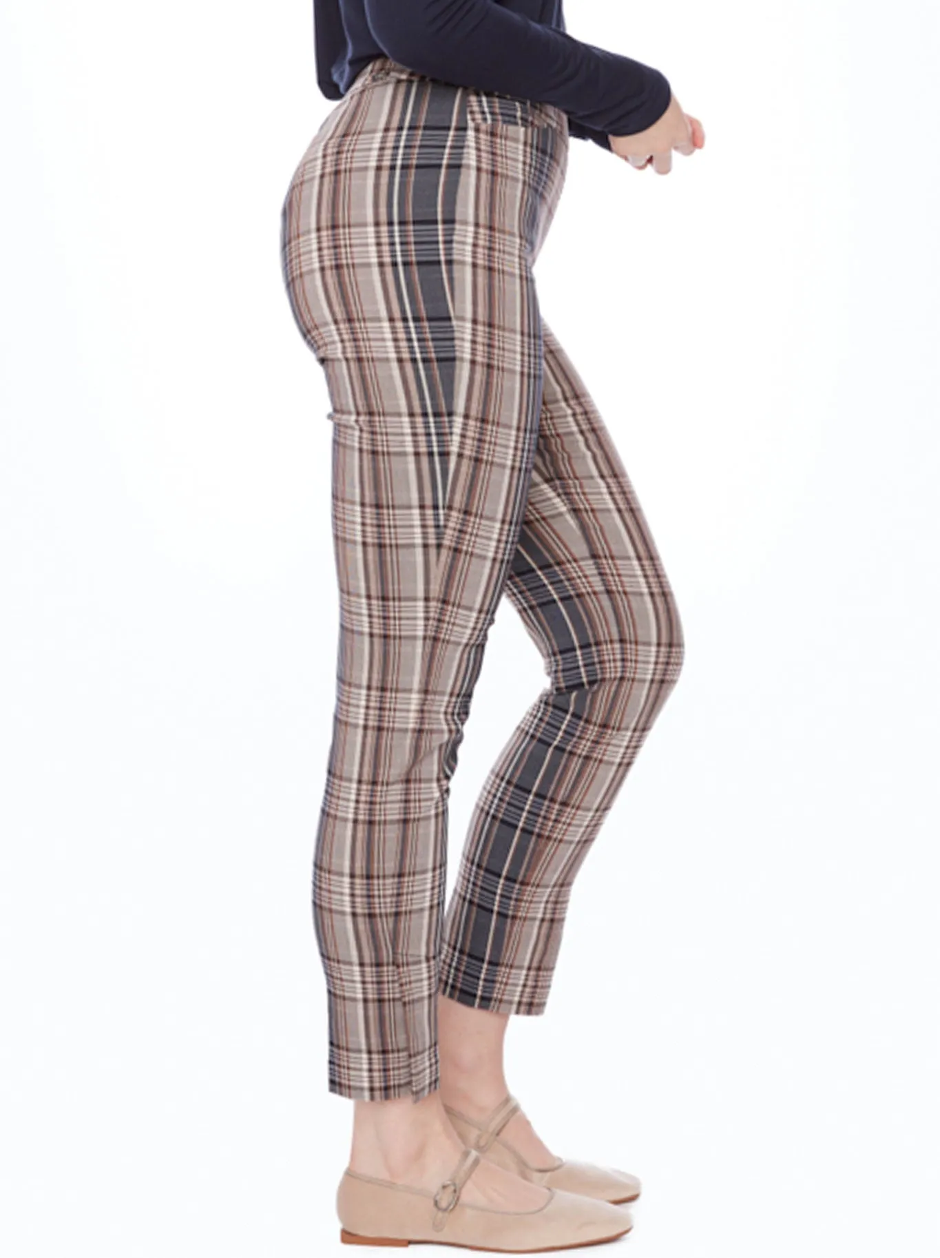 UP! WATERFORD PLAID TECHNO FULL-LENGTH PANT sold by Yeltuor product image thumbnail 2