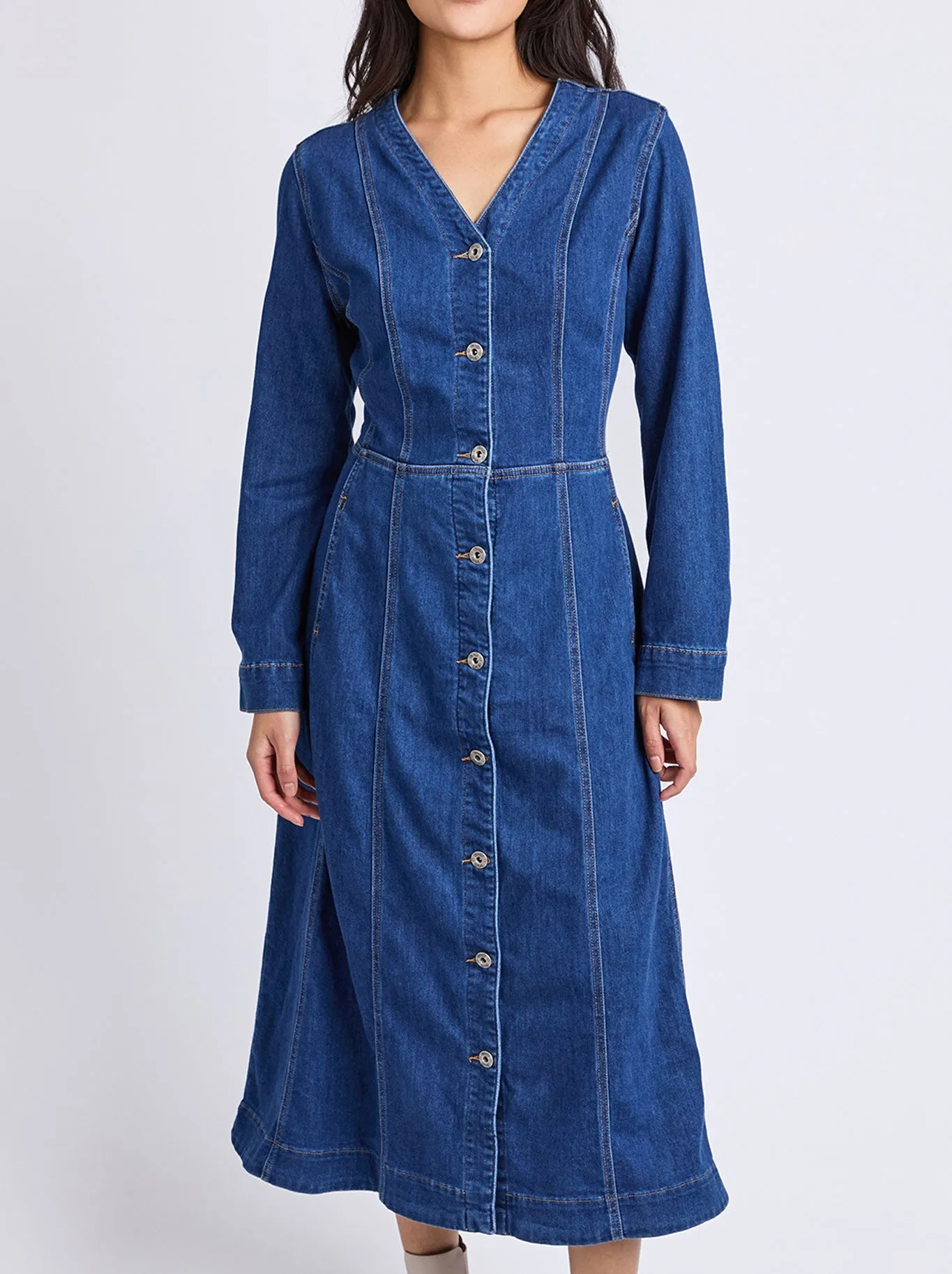ELM MARIELLA DENIM DRESS sold by Yeltuor