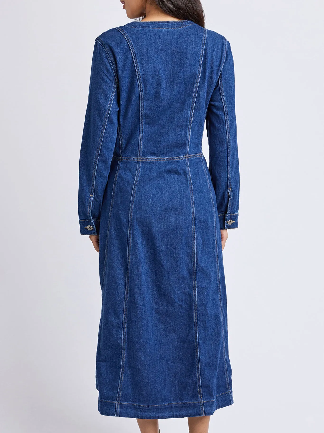 ELM MARIELLA DENIM DRESS sold by Yeltuor product image thumbnail 4