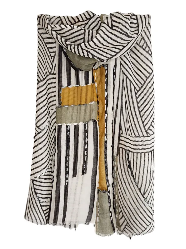 DIRECTIONS INTERNATIONAL BETWEEN THE LINES SCARF sold by Yeltuor