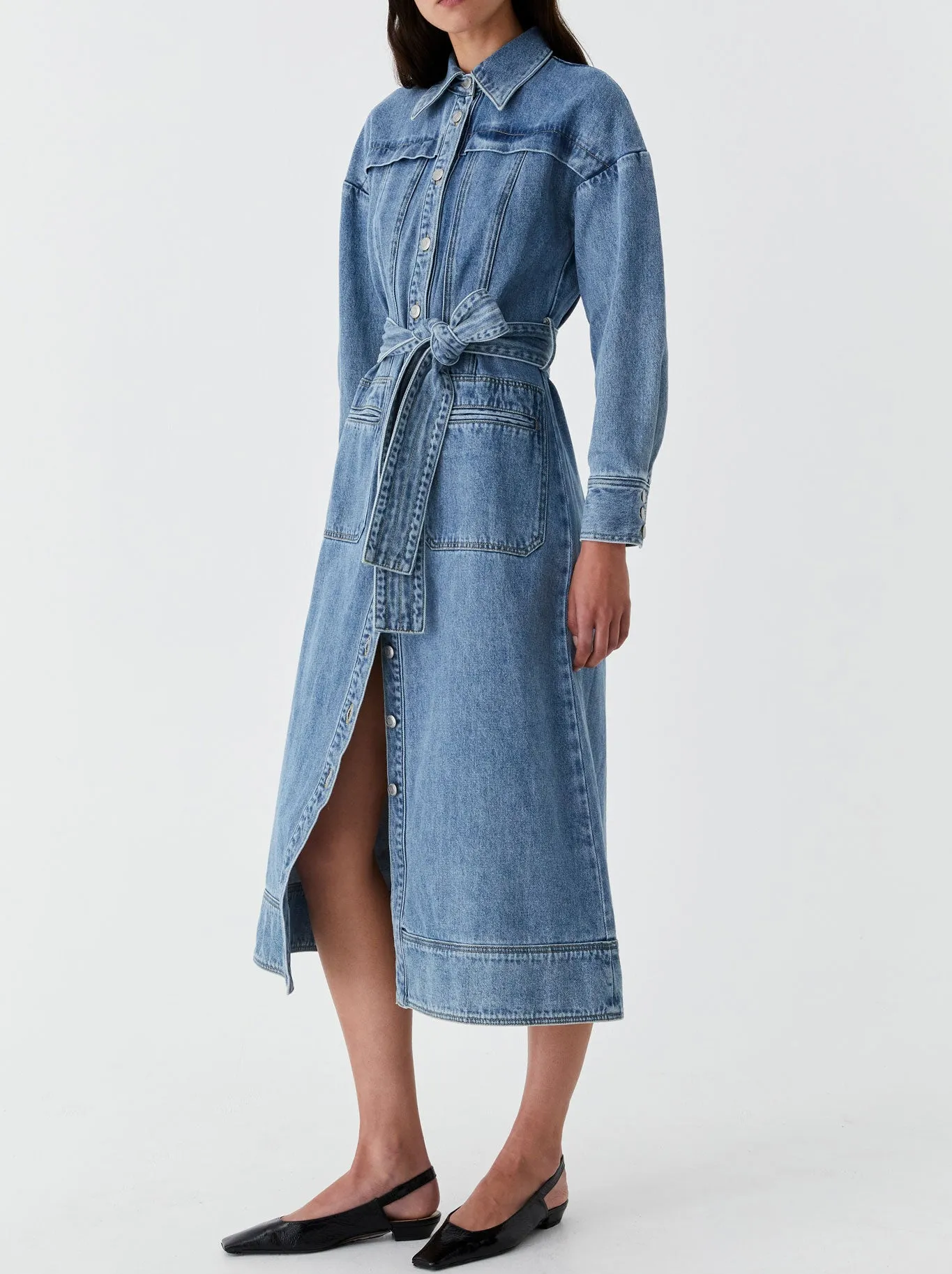 MORRISON ISAAC DENIM DRESS sold by Yeltuor product image thumbnail 3