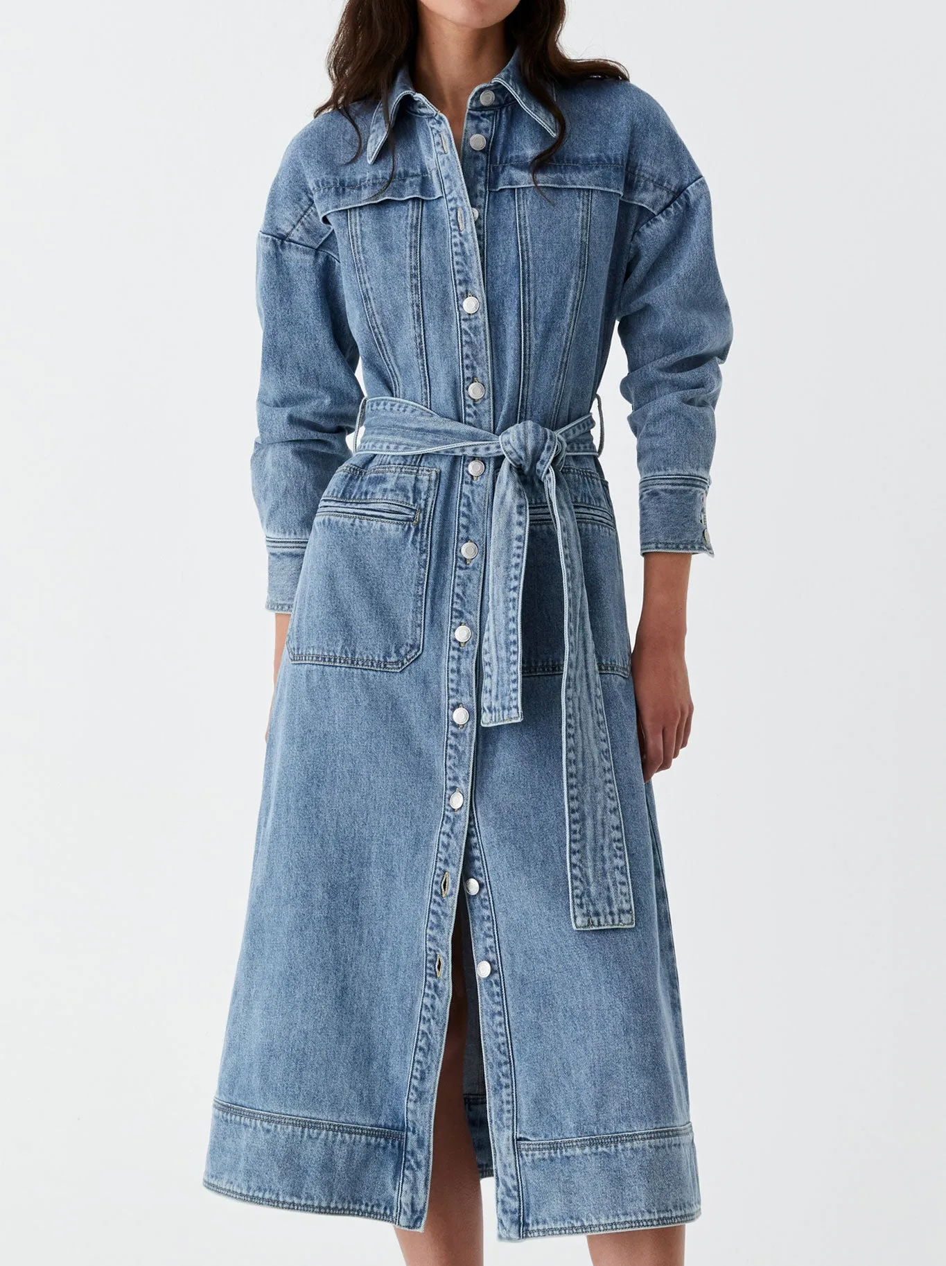 MORRISON ISAAC DENIM DRESS sold by Yeltuor