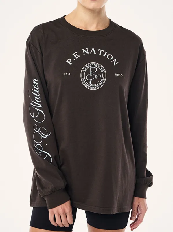 P.E NATION DALSTON LONG SLEEVE TEE sold by Yeltuor