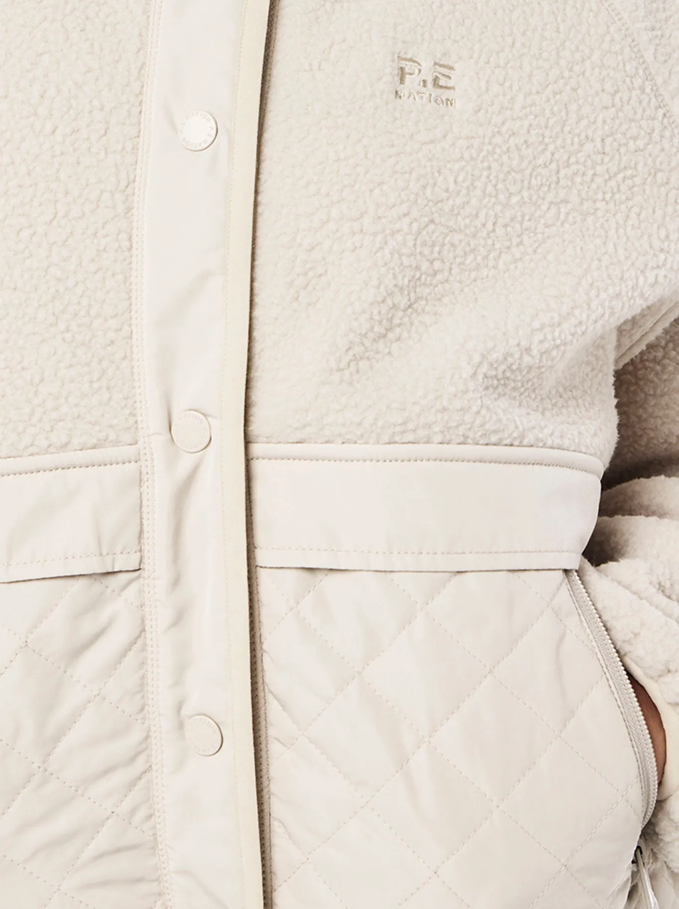 P.E NATION TECHNIQUE QUILT JACKET sold by Yeltuor product image thumbnail 4
