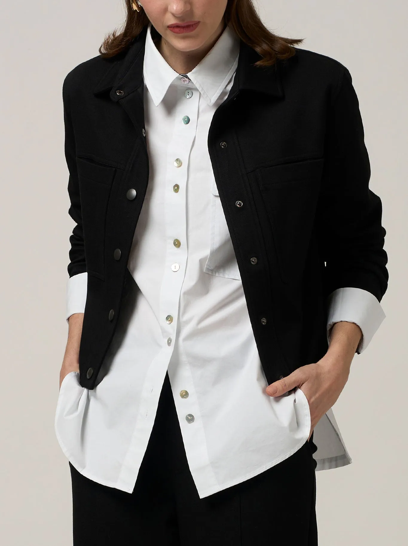 MADLY SWEETLY MATCHWORK JACKET sold by Yeltuor