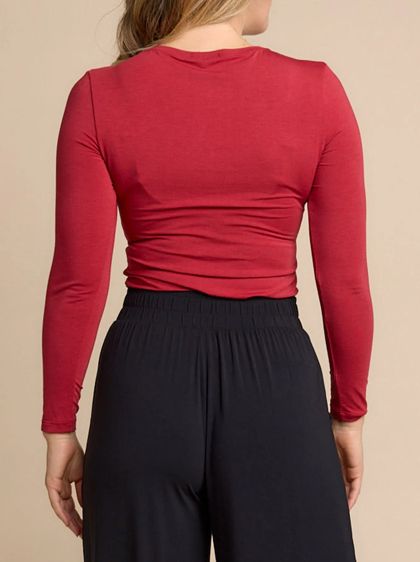 TANI MARLE LONG SLEEVE HIGH NECK TOP sold by Yeltuor product image thumbnail 3