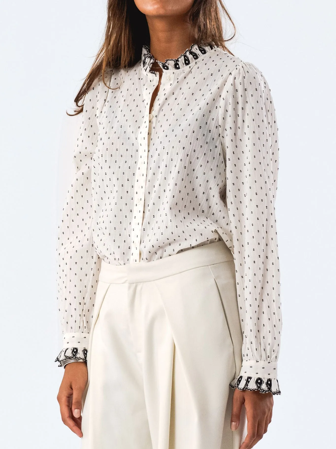 LOLLYS LAUNDRY RIVERLL SHIRT sold by Yeltuor
