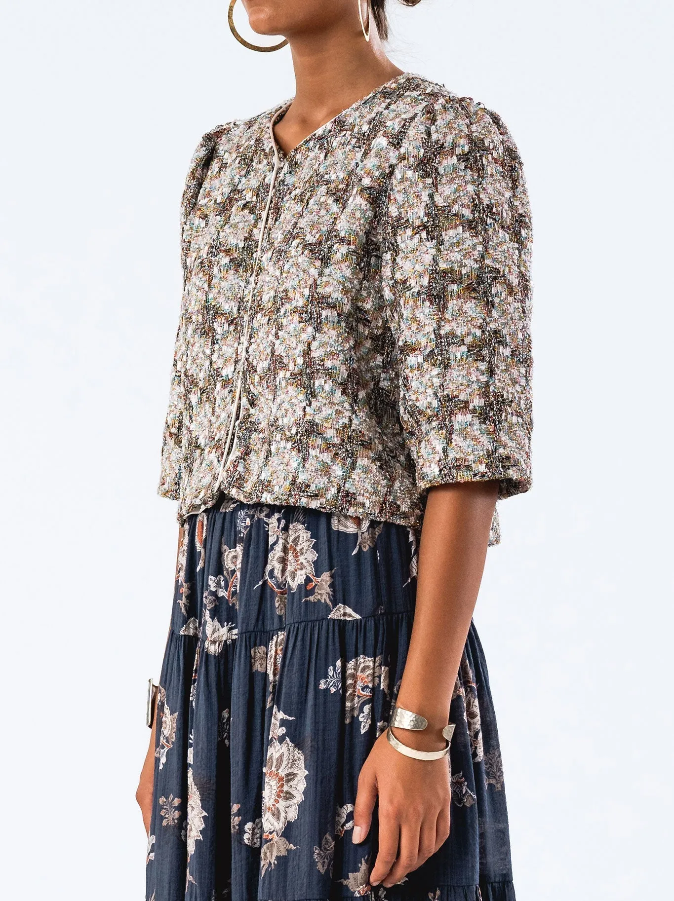 LOLLYS LAUNDRY TRINELL SHORT JACKET sold by Yeltuor product image thumbnail 3