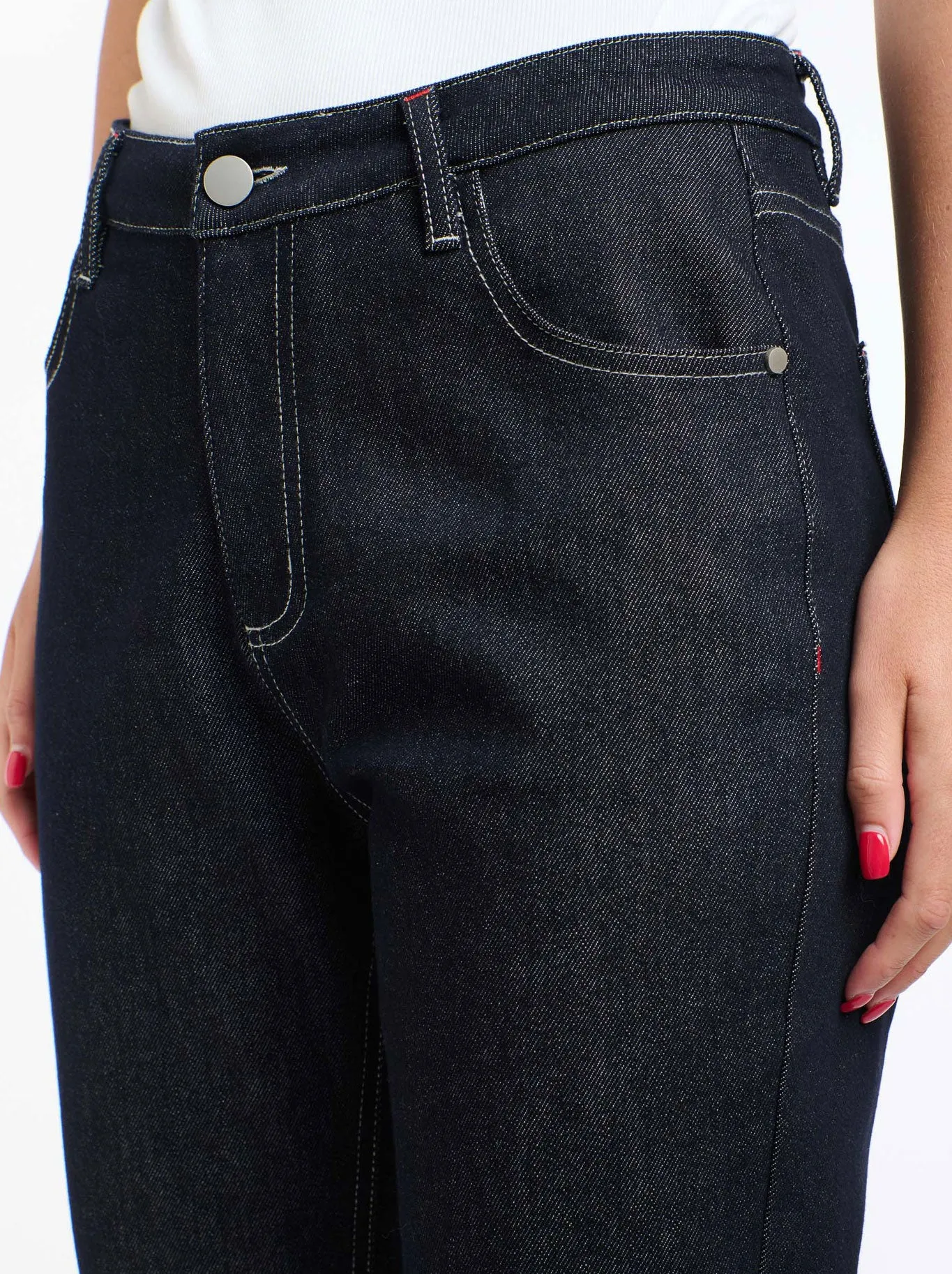 365 DAYS SUSIE RED STITCH JEAN sold by Yeltuor product image thumbnail 3