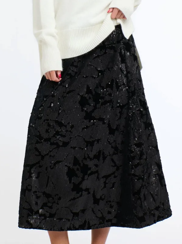 365 DAYS SEQUINS SKIRT sold by Yeltuor