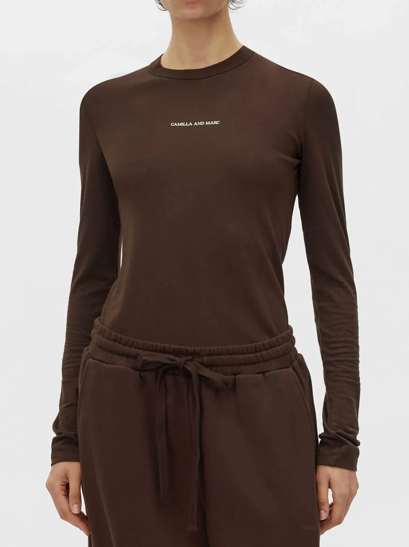 CAMILLA AND MARC PARK LONG SLEEVE LOGO TOP sold by Yeltuor