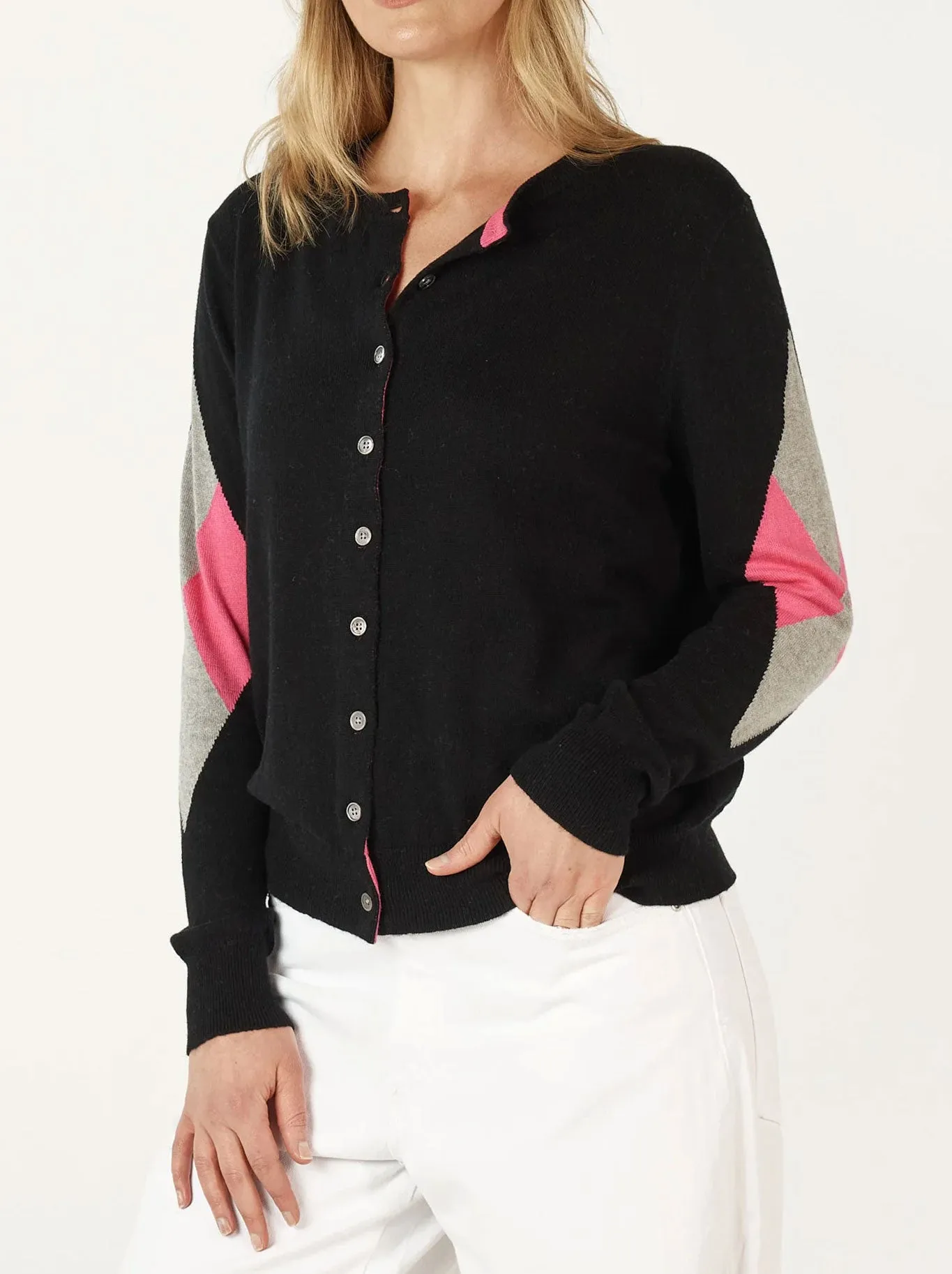 ZAKET & PLOVER DIAMOND DAPPER CARDI sold by Yeltuor product image thumbnail 5