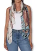 THE ARTISTS LABEL POTTED PLANTS SCARF sold by Yeltuor