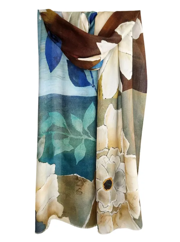 DIRECTIONS INTERNATIONAL BIRDS OF A FEATHER SILK SCARF sold by Yeltuor