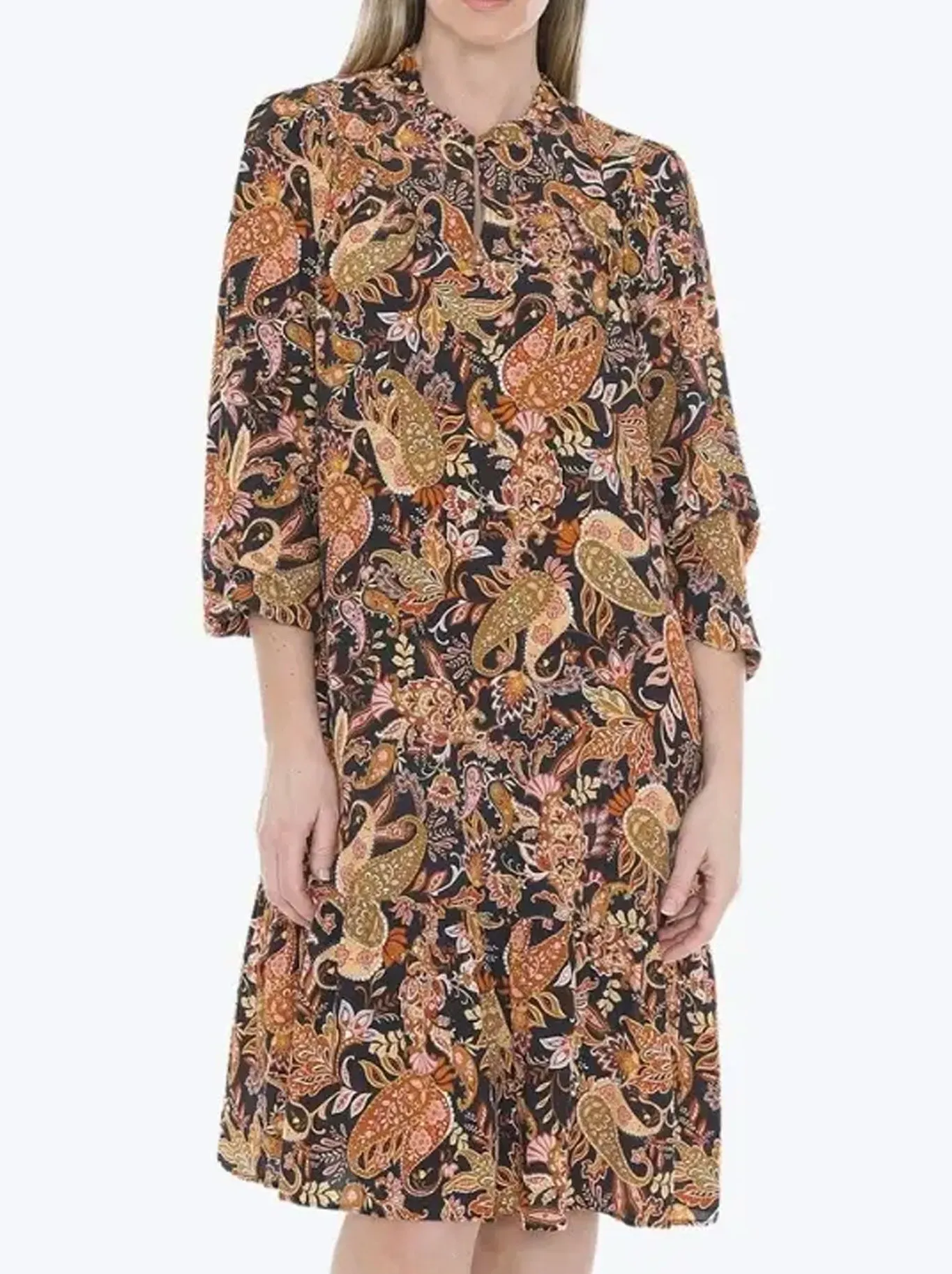 JUMP FOLKLORE PAISLEY DRESS sold by Yeltuor