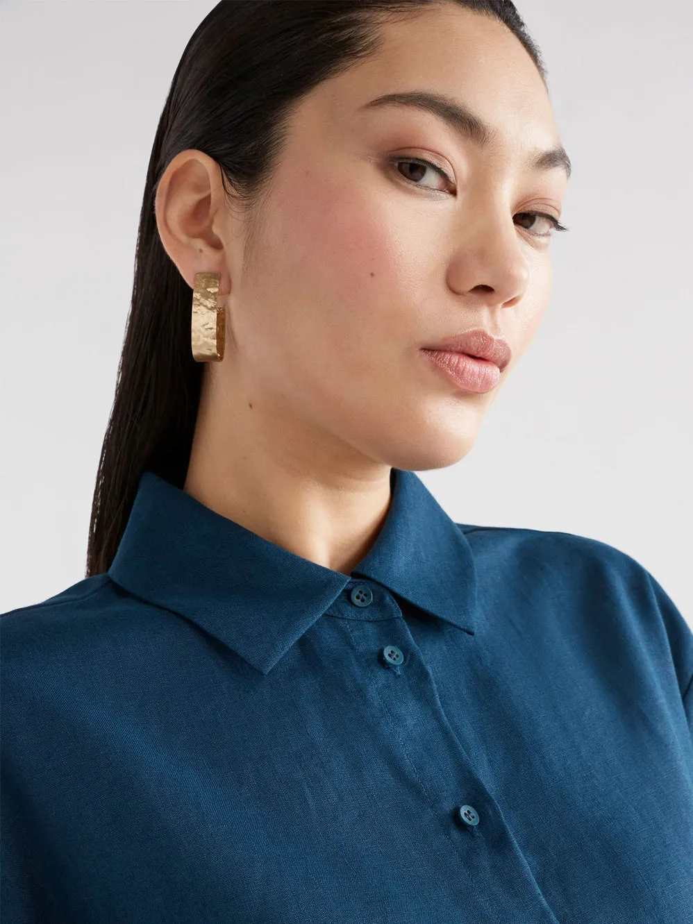 ELK GILD LARGE HOOP EARRING sold by Yeltuor product image thumbnail 2