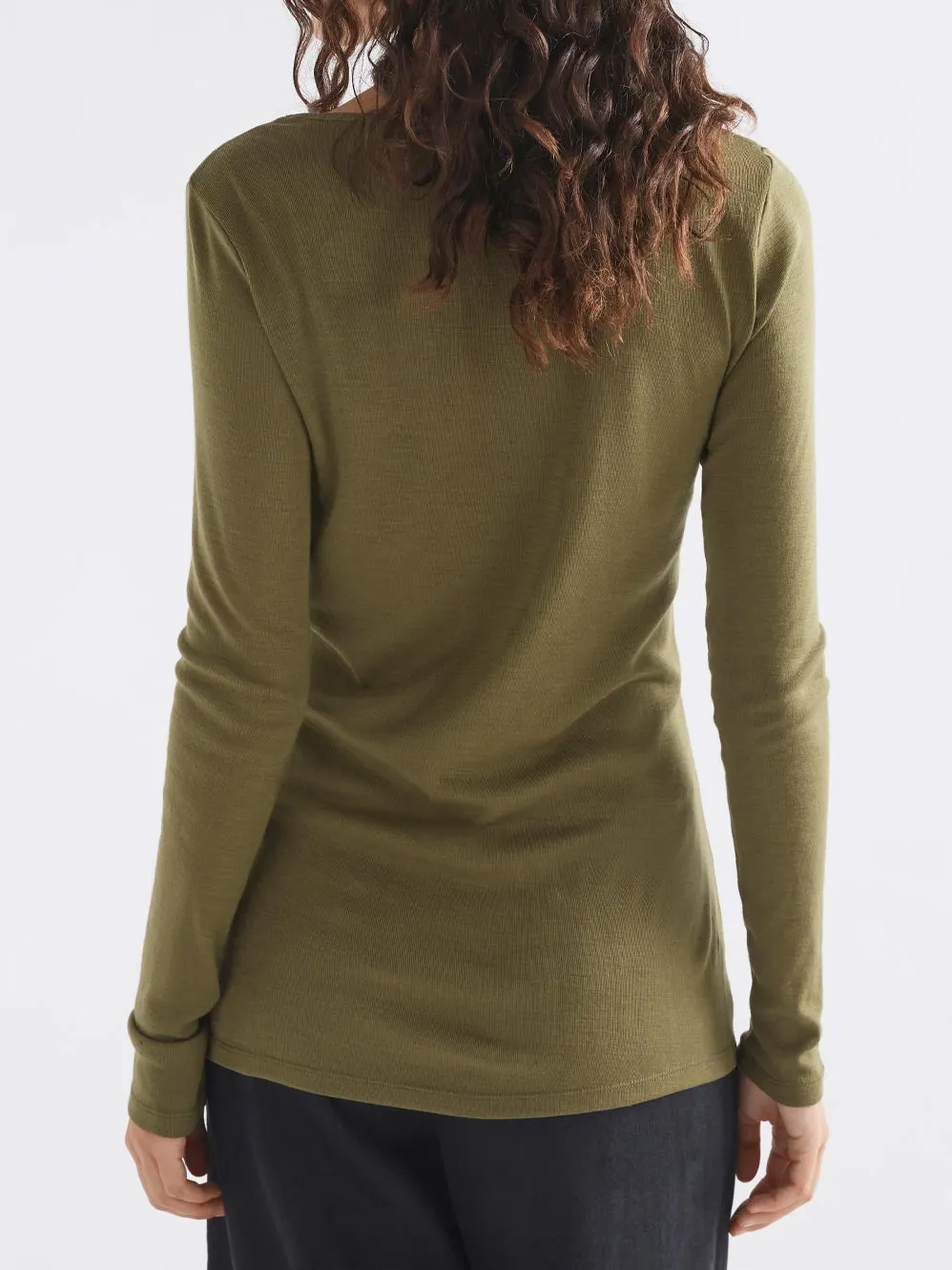 ELK MERINO LONG SLEEVE TOP sold by Yeltuor product image thumbnail 3