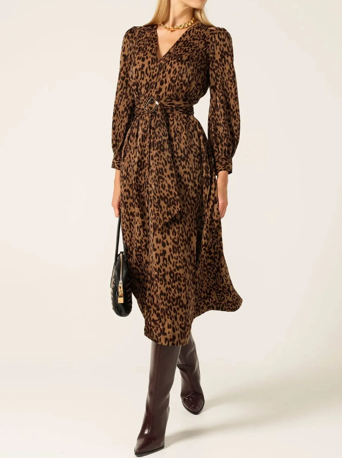 SACHA DRAKE BAUCHART MIDI DRESS sold by Yeltuor product image thumbnail 2