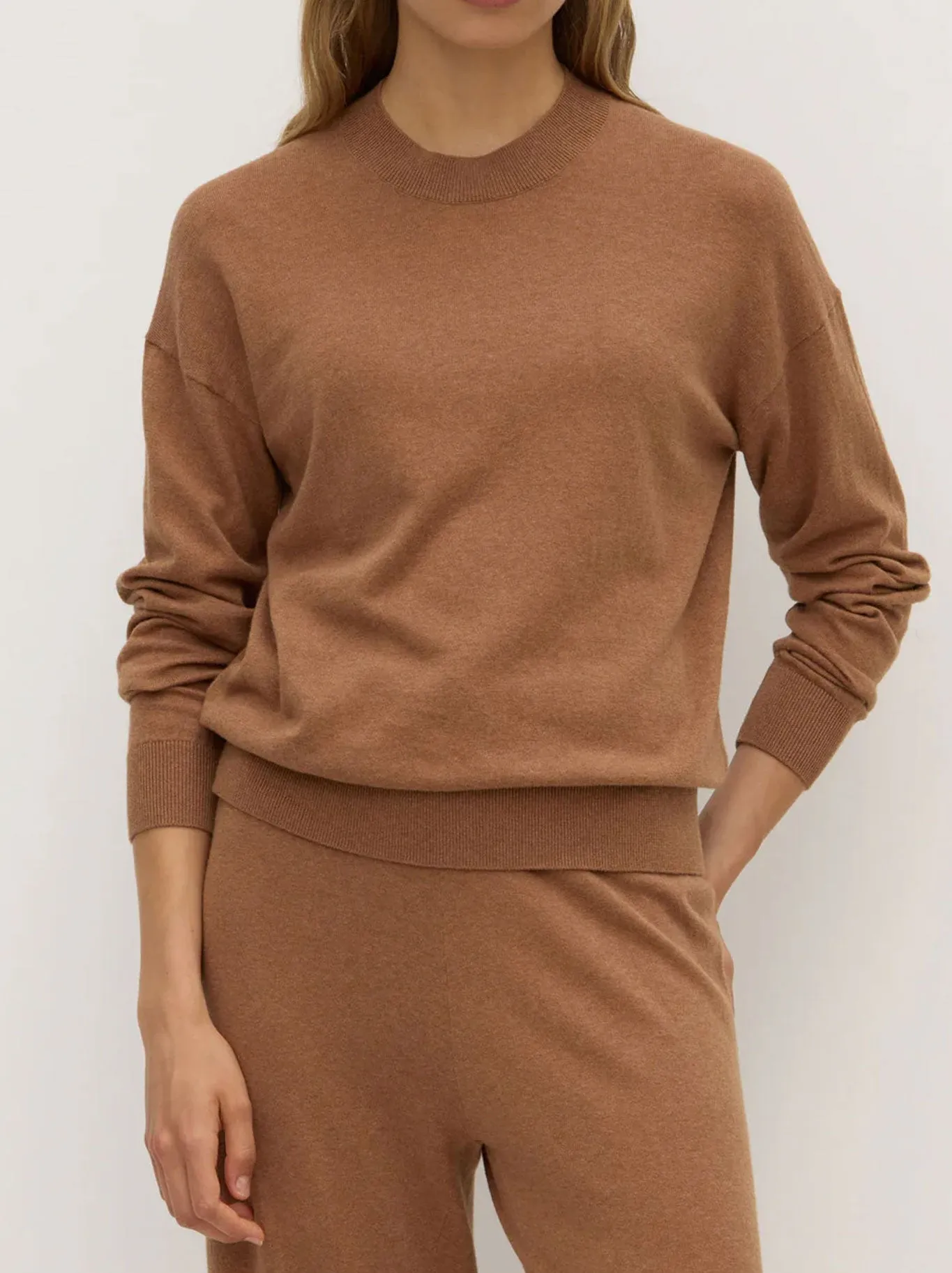 ASSEMBLY LABEL COTTON CASHEMRE SWEATER sold by Yeltuor