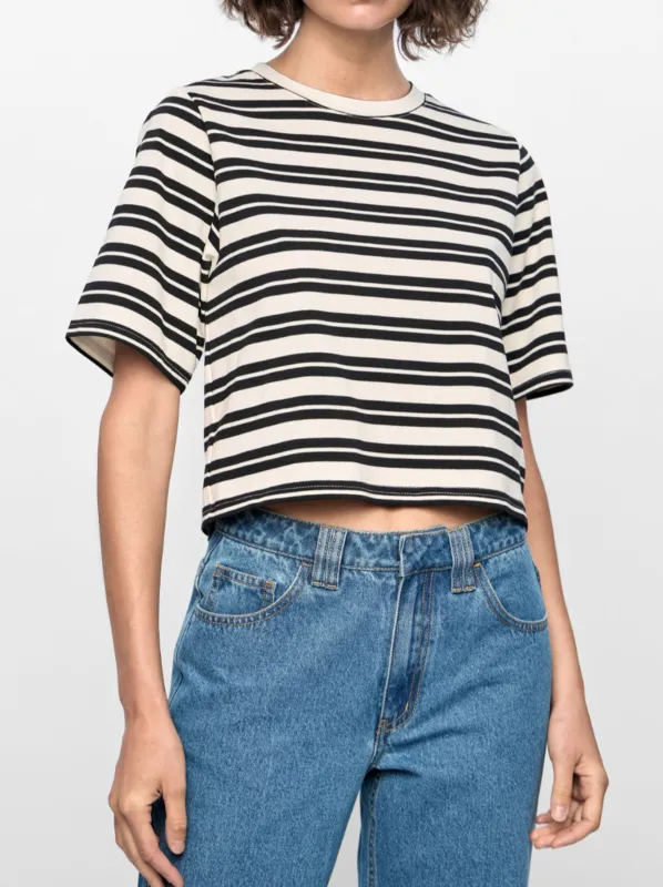 STAPLE THE LABEL ELARA CROP TEE sold by Yeltuor