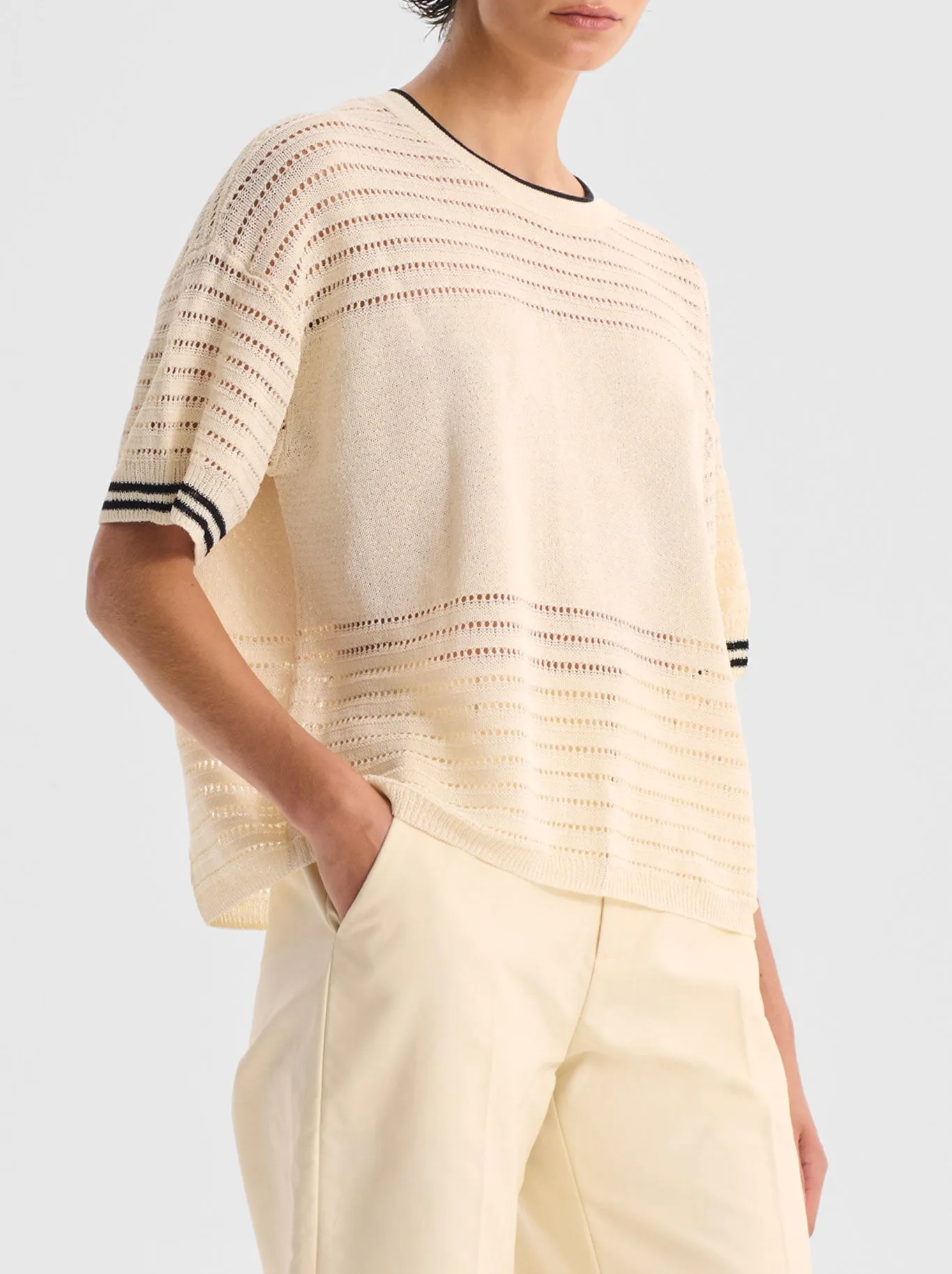 MORRISON DALLAS KNIT TEE sold by Yeltuor product image thumbnail 3