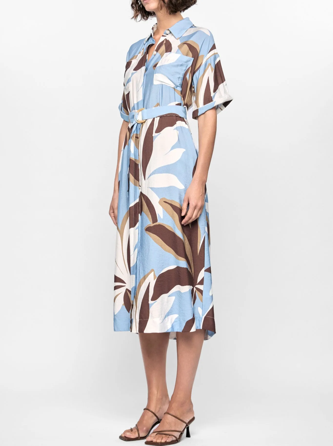 STAPLE THE LABEL MAEVE MIDI SHIRT DRESS sold by Yeltuor product image thumbnail 2