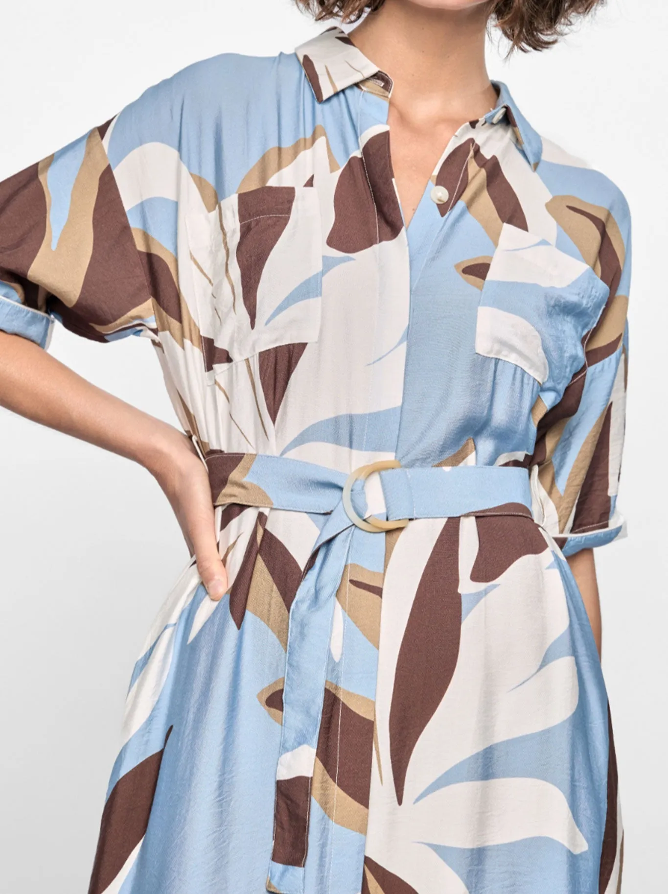 STAPLE THE LABEL MAEVE MIDI SHIRT DRESS sold by Yeltuor product image thumbnail 3