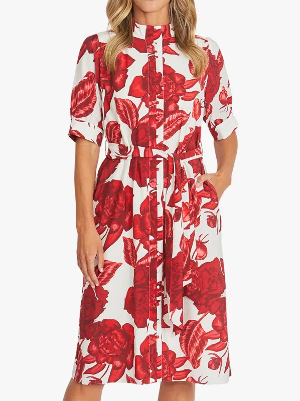 PINGPONG VALENCIA BELT DRESS sold by Yeltuor