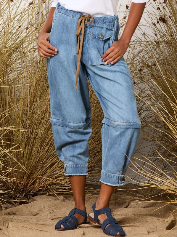 M.A DAINTY TRUCKER JEAN sold by Yeltuor