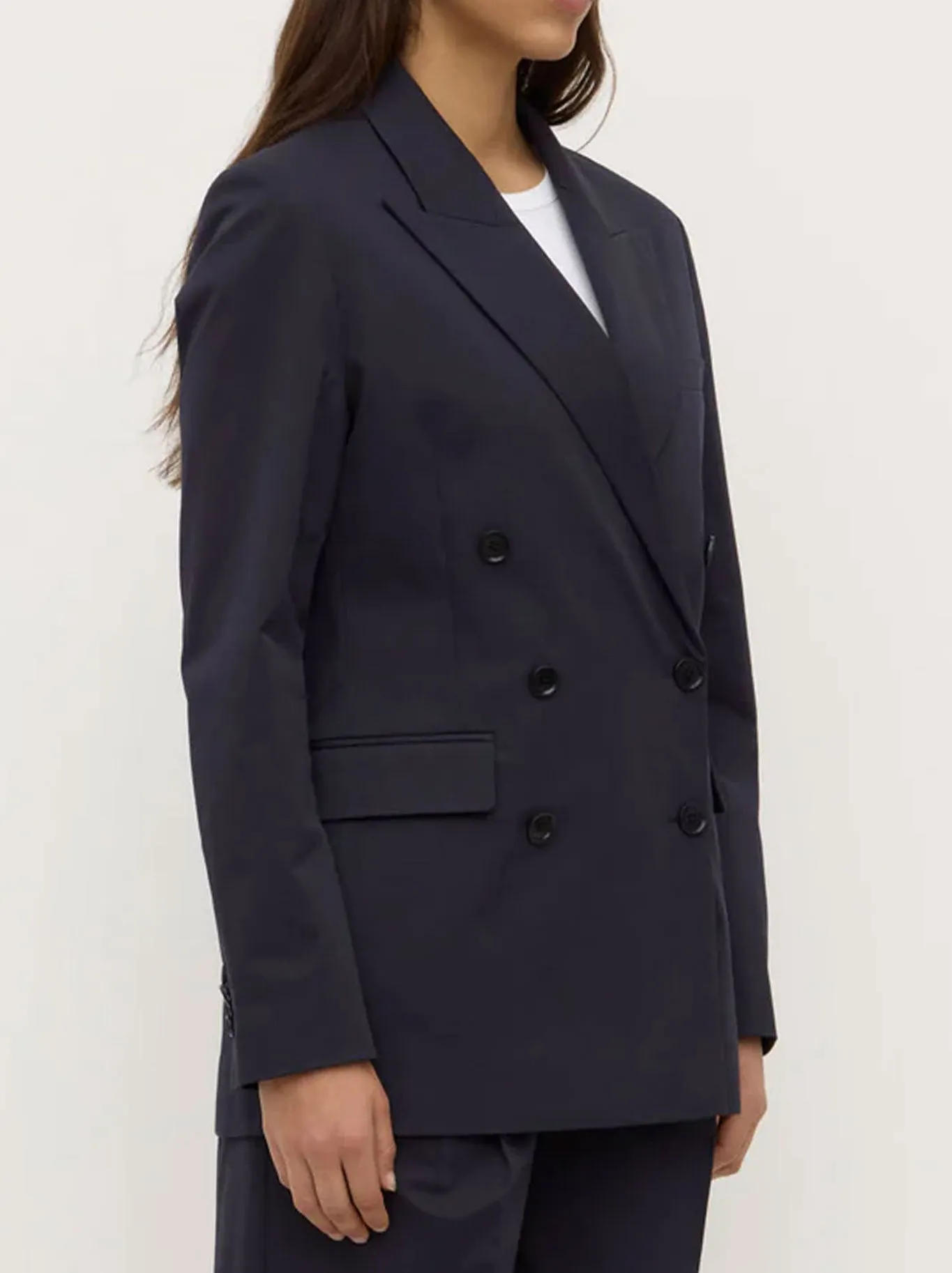 ASSEMBLY LABEL ELLEN DOUBLE BREASTED BLAZER sold by Yeltuor product image thumbnail 3