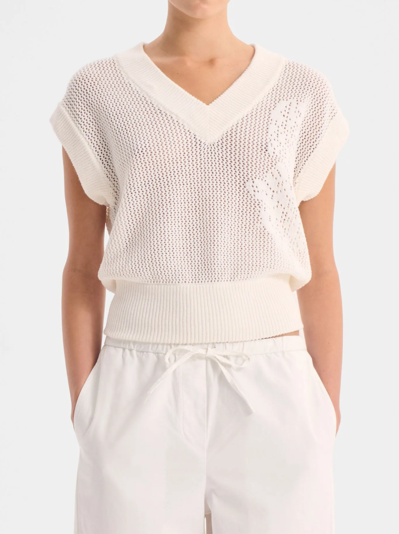 MORRISON CHIARA KNIT VEST sold by Yeltuor
