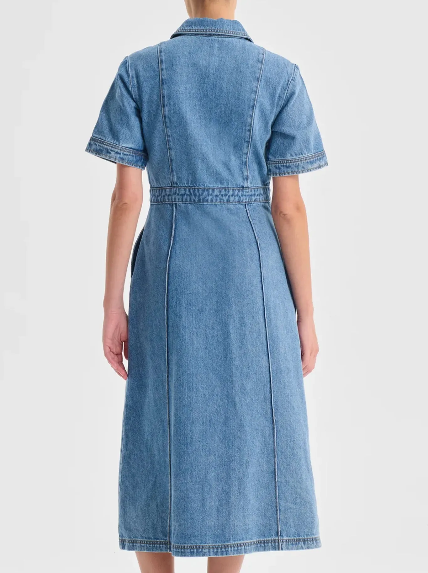 MORRISON JACQUE DENIM SHIRT DRESS sold by Yeltuor product image thumbnail 5