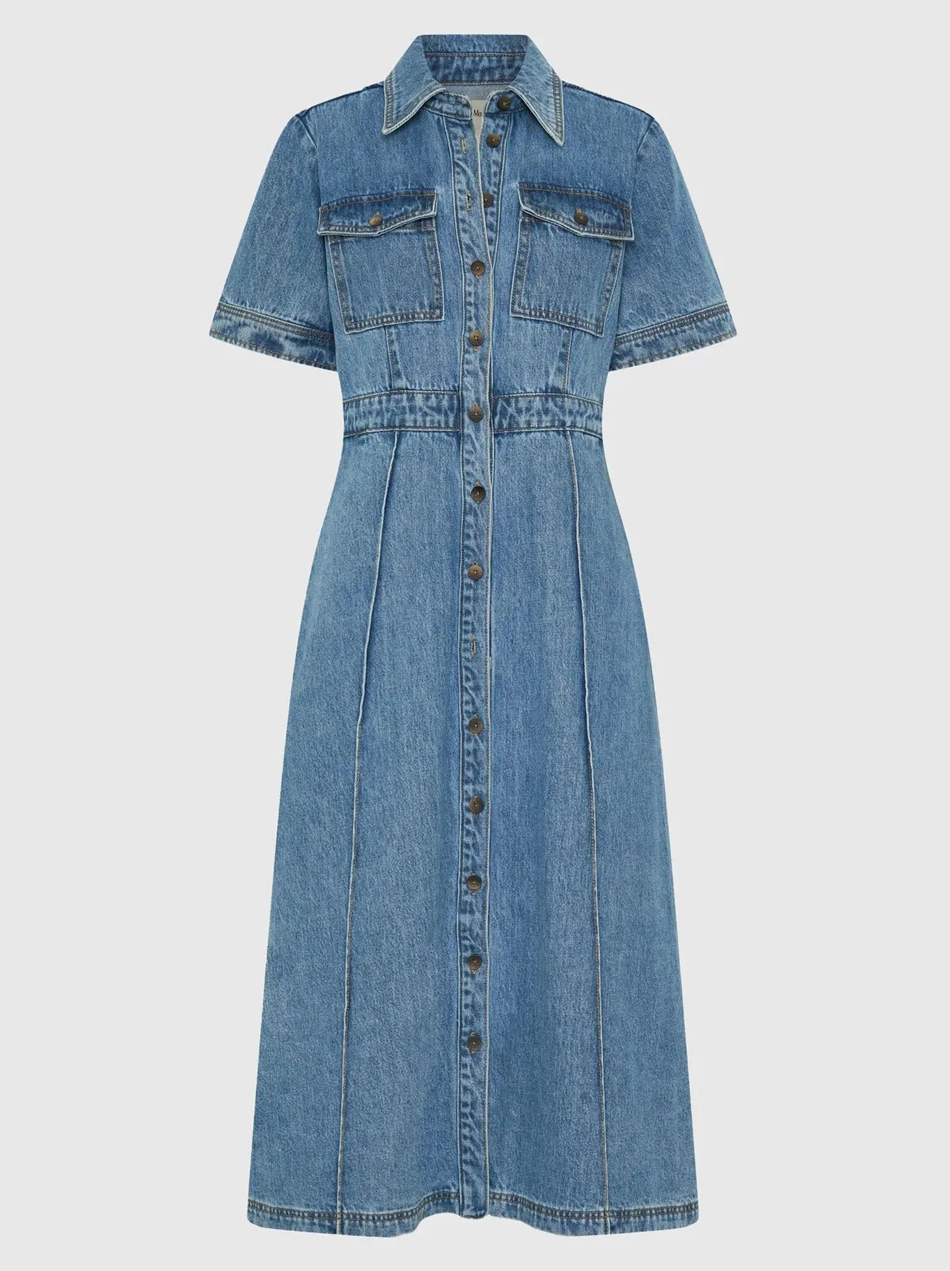 MORRISON JACQUE DENIM SHIRT DRESS sold by Yeltuor product image thumbnail 2