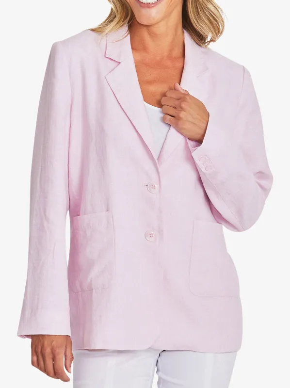 PINGPONG ERIN LINEN JACKET sold by Yeltuor