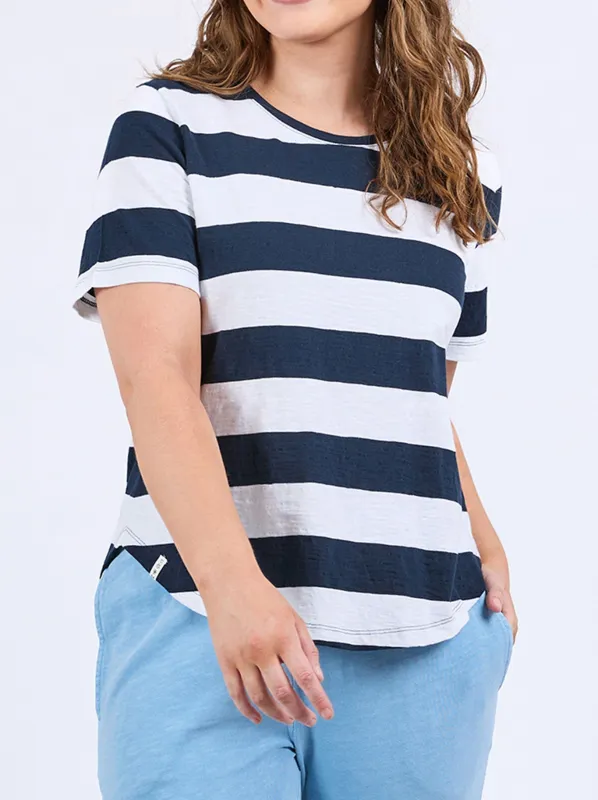 ELM SPRITZ STRIPE TEE sold by Yeltuor