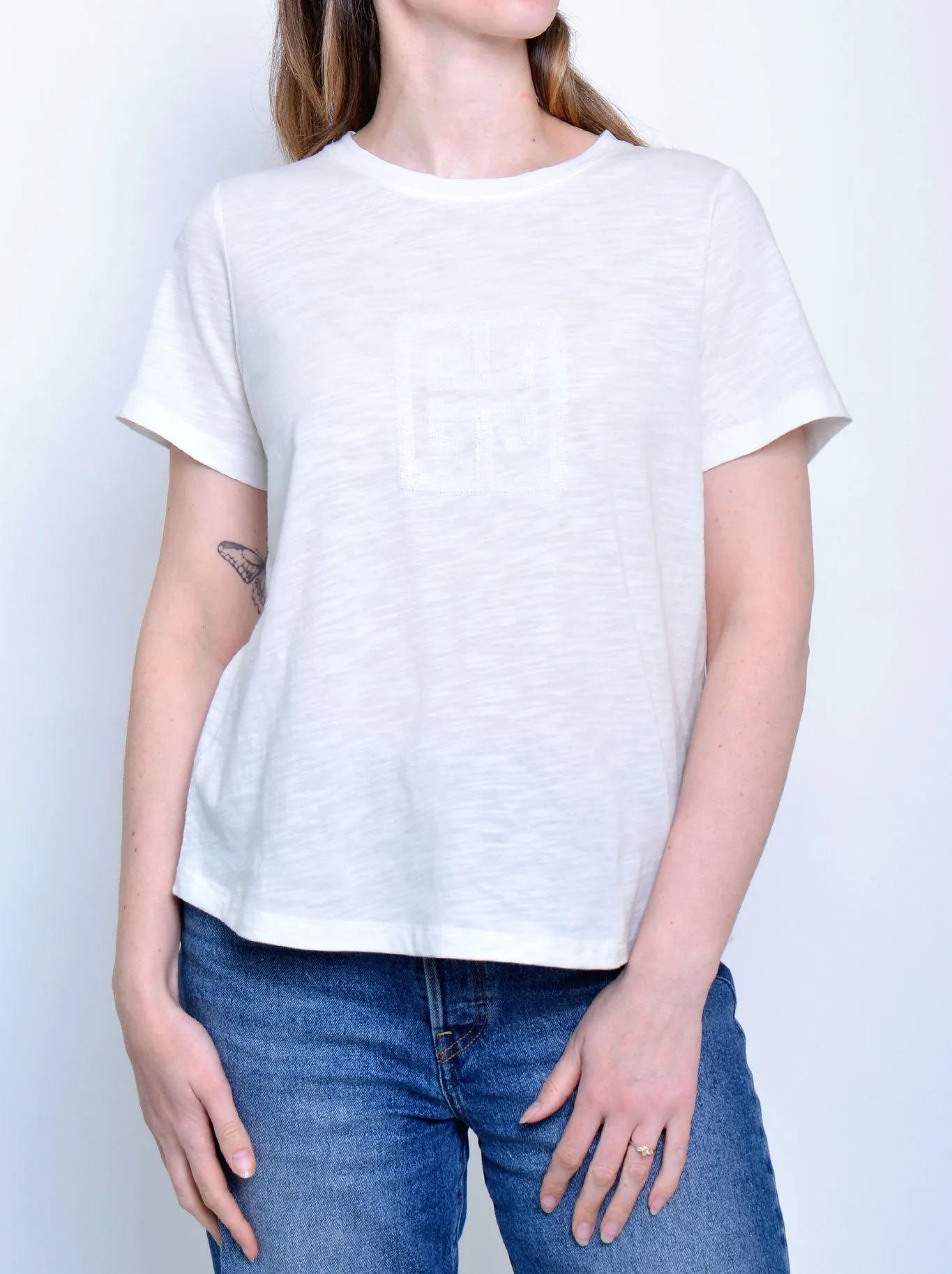 TWO-T'S SEQUIN SQUARE TEE sold by Yeltuor product image thumbnail 4